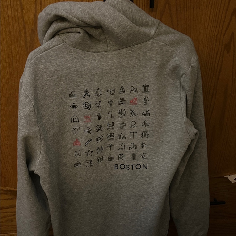 Peloton Boston Zip Up Hoodie